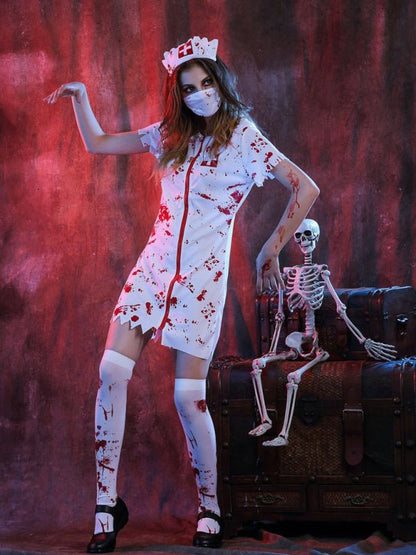 Anita | Horror spreuk kostuum voor bloedvlekken