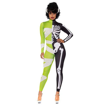 Annalisa | Halloween jurk half mummie en half skeleton