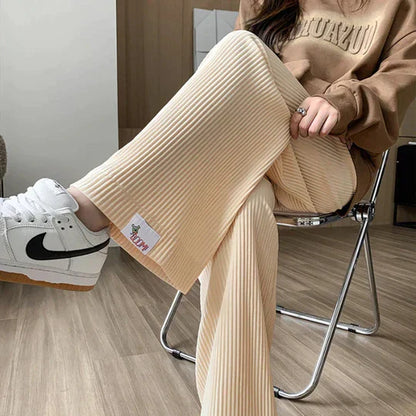Geribde Broek Dilara Comfortabel en Stijlvol