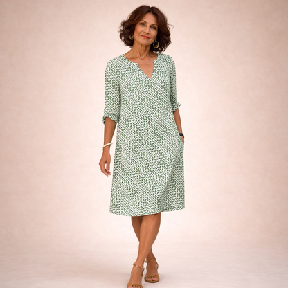 Anouk | Vintage-stijl & Comfortabel Zomerjurk 4