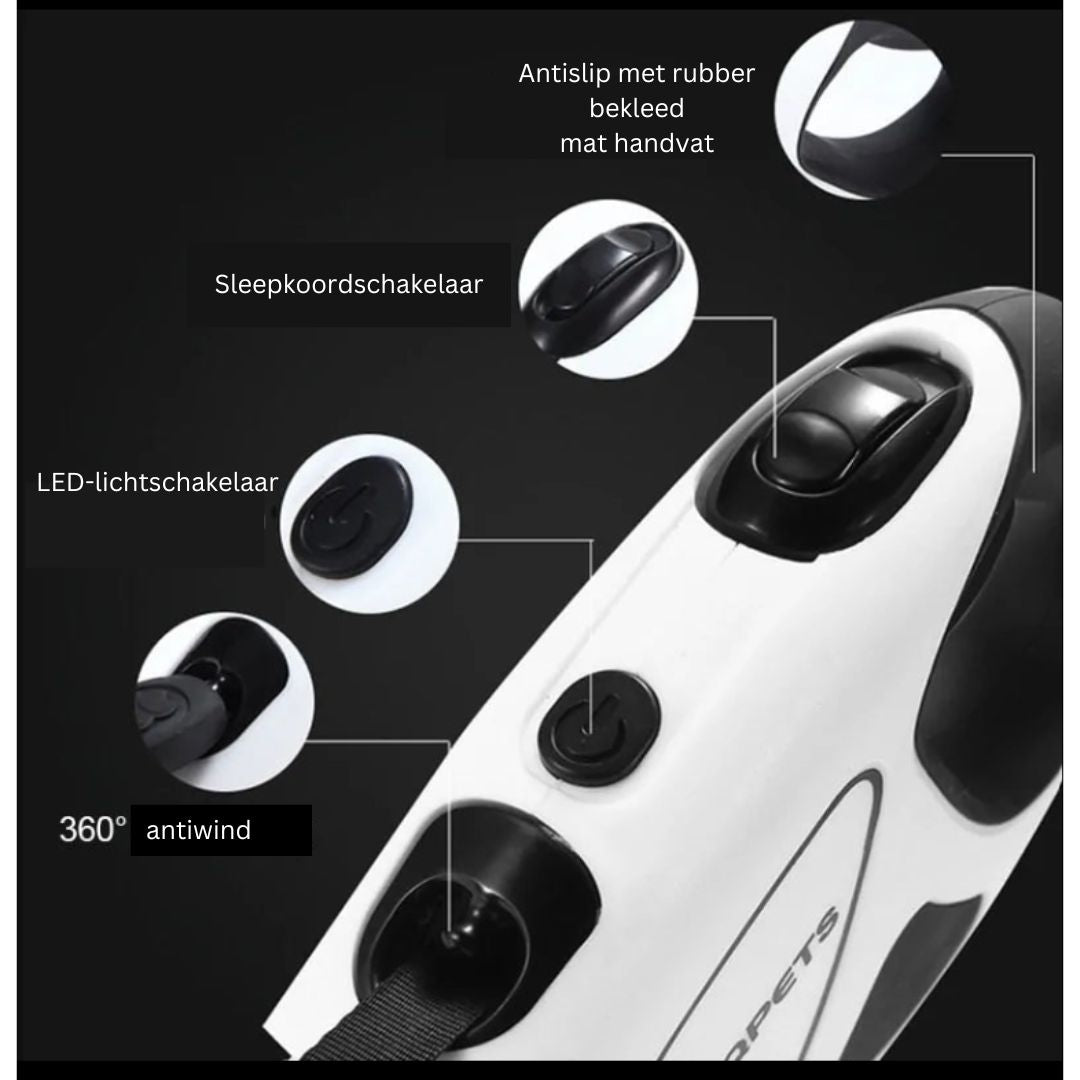 Hondenriem LED Verlichting Intrekbare Veiligheid Riem