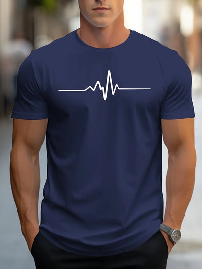 Antonio | T -shirt slank passen bij moderne grafische print