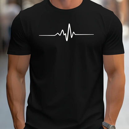 Antonio | T -shirt slank passen bij moderne grafische print