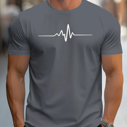 Antonio | T -shirt slank passen bij moderne grafische print