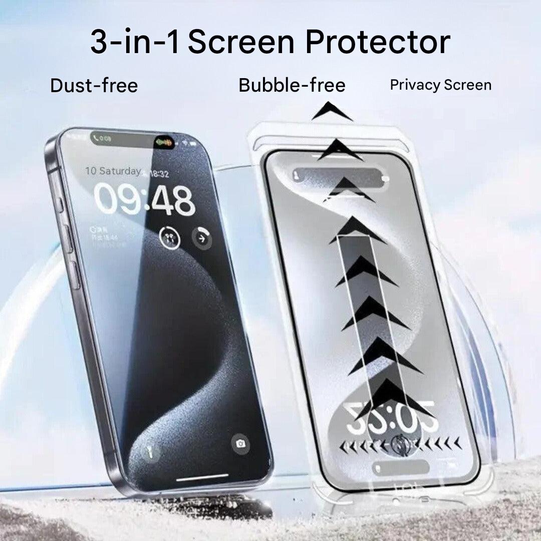 iPhone Schermbeveiliging 3-in-1 Met Privacybescherming
