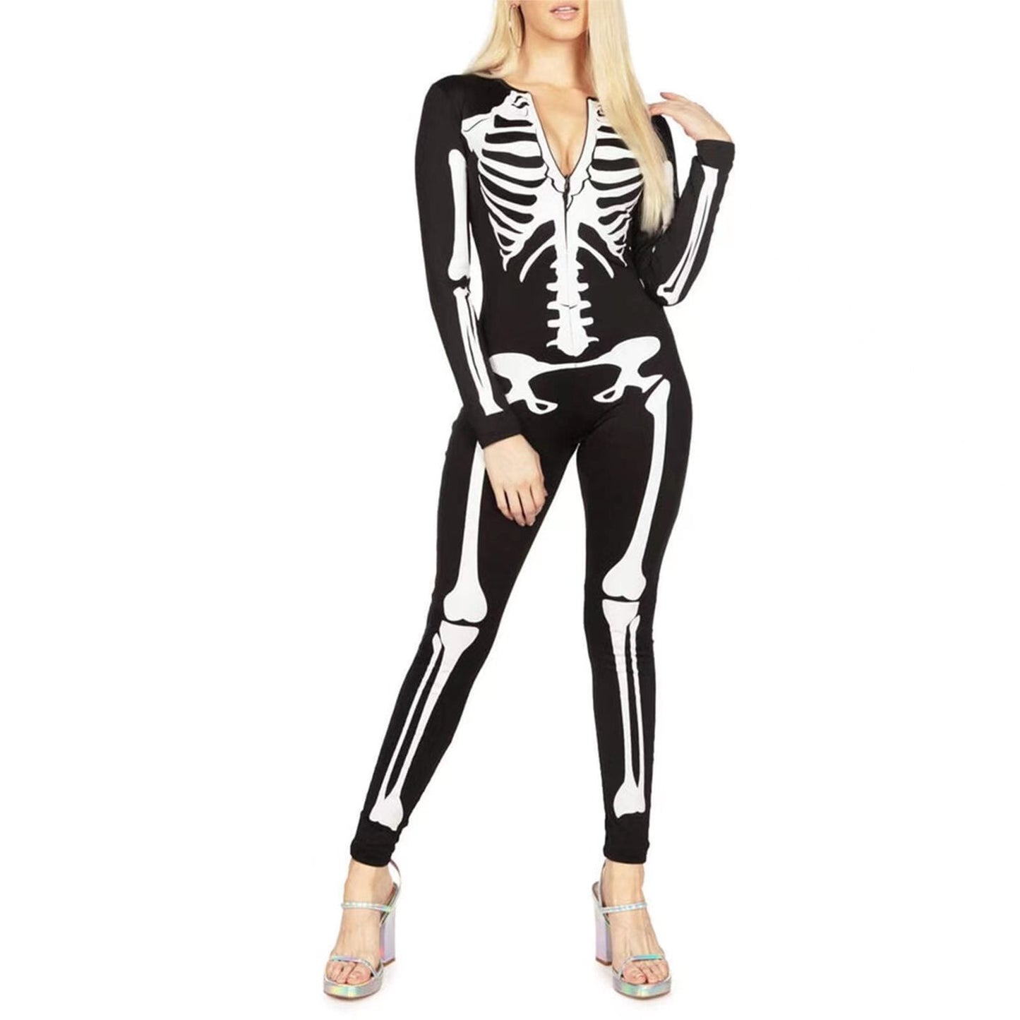 Arianna | Halloween lichaam met spectrale skelet