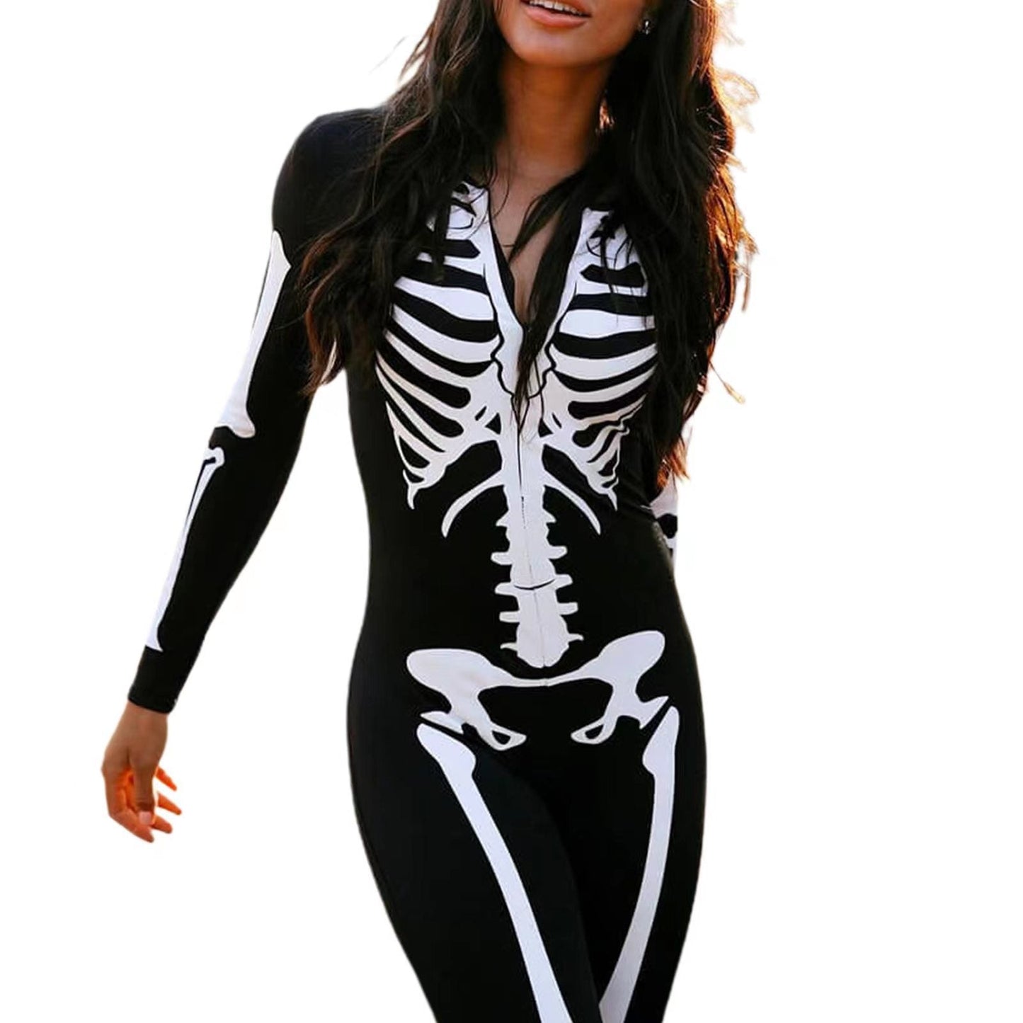 Arianna | Halloween lichaam met spectrale skelet