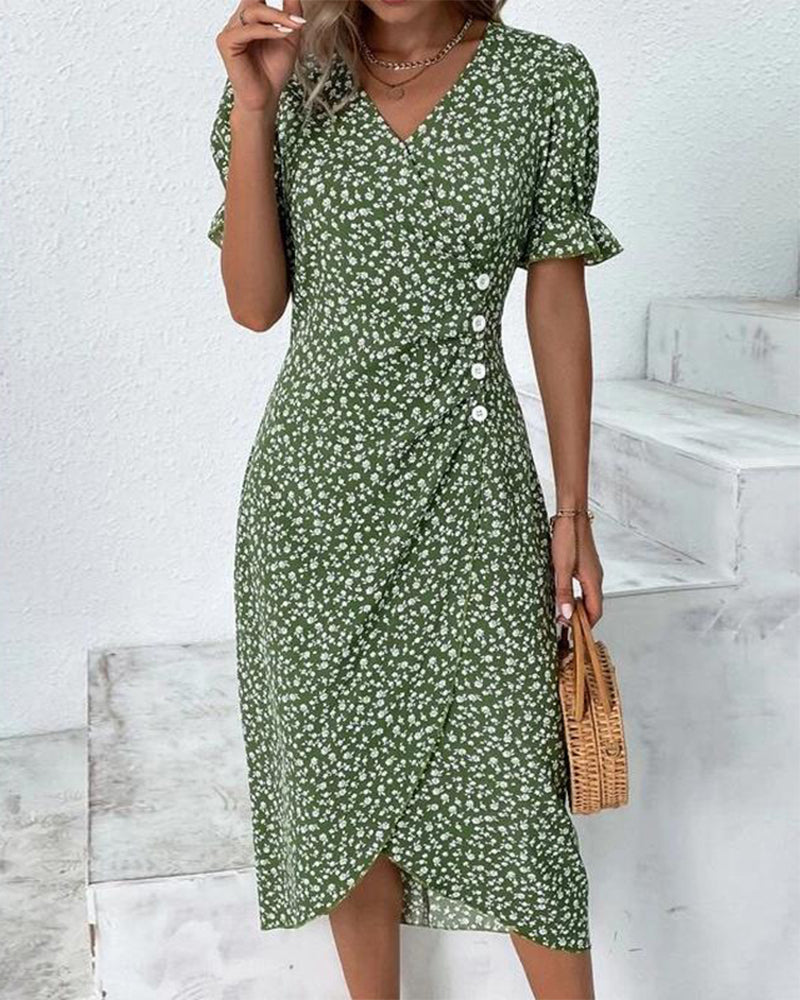 Zomerjurk Elegante Vrouwelijke Jurk met Tijdloos Design - Mode Vibes