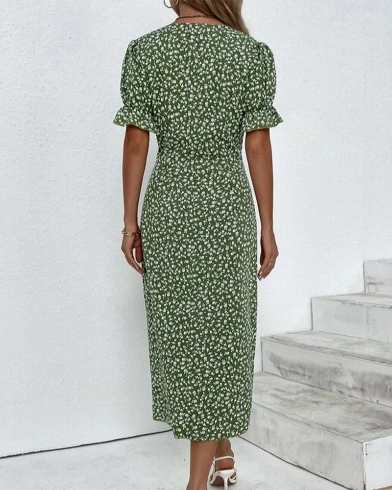 Zomerjurk Elegante Vrouwelijke Jurk met Tijdloos Design