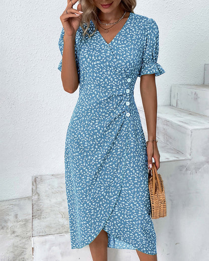 Zomerjurk Elegante Vrouwelijke Jurk met Tijdloos Design