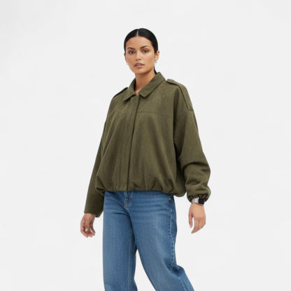 Aurelia | Bomberjack Dames – Elegant, Comfortabel &amp; Duurzaam Suède 1
