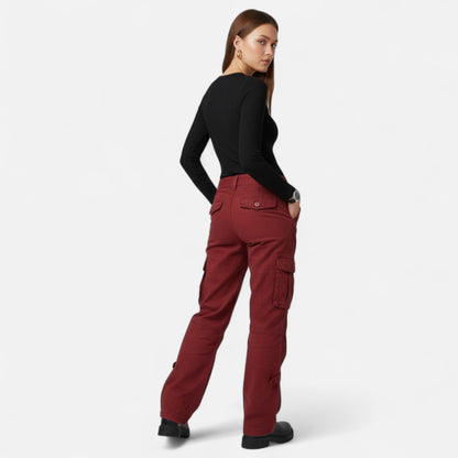 Aurelia | Dames Cargobroek – Comfortabel, Ademend &amp; Elegant 2