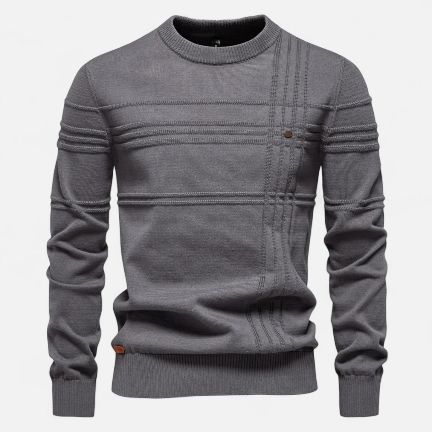 Aurelio | Heren Sweater Zwart – Zacht, Ademend & Tijdloos 5
