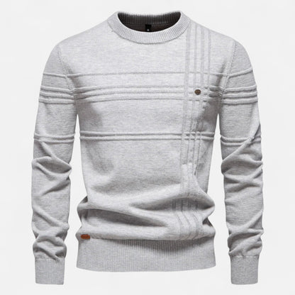 Aurelio | Heren Sweater Zwart – Zacht, Ademend & Tijdloos 8