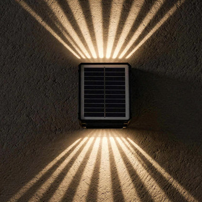 Solarlamp Wandmodel Met Zonnepaneel - Mode Vibes
