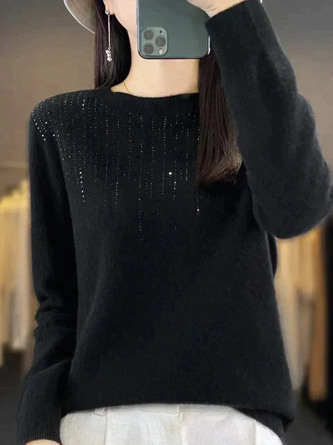 Glinsterende Trui Arabella Glitter Voor Dames - Mode Vibes