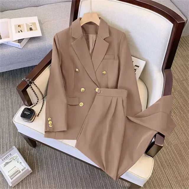Tweedelige Set voor Vrouwen - Casual Chic Herfst Collectie