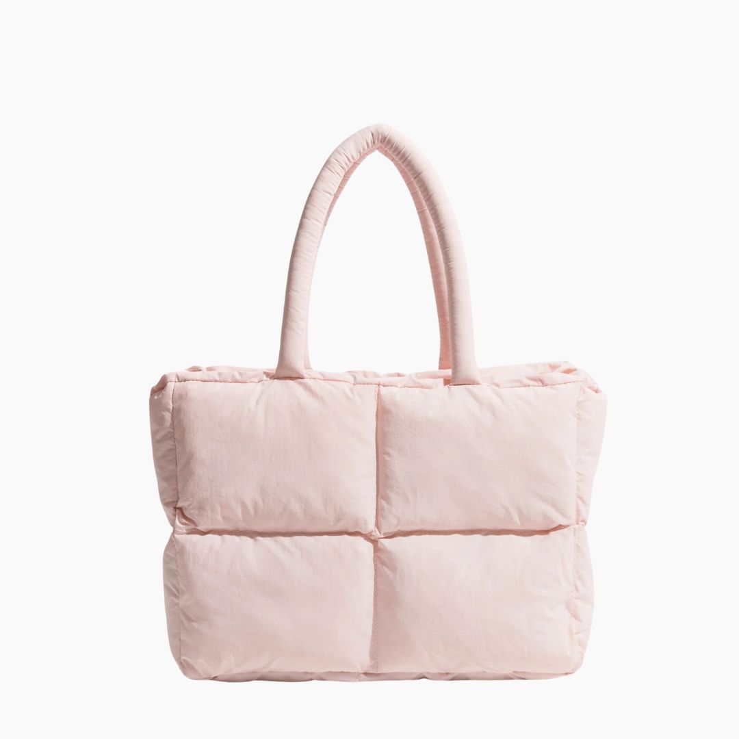 Puffer Schoudertas Aurora Warm en Stijlvol