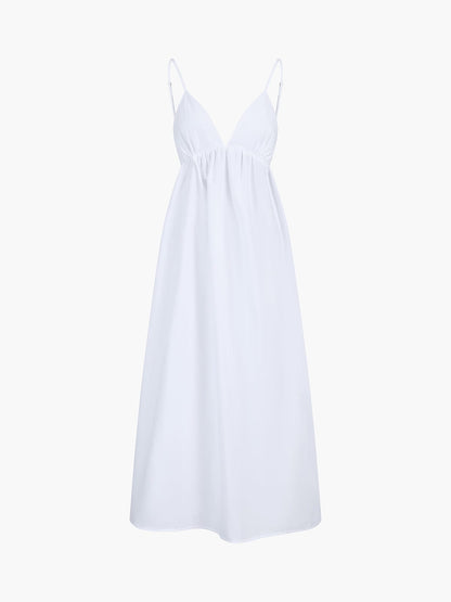 Maxi-jurk Zomerjurk Rugloos Elegant Cut-Out