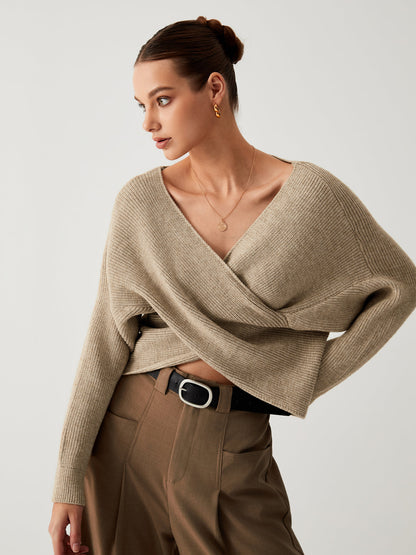 Dames Oversized Trui Sienna Bruin
