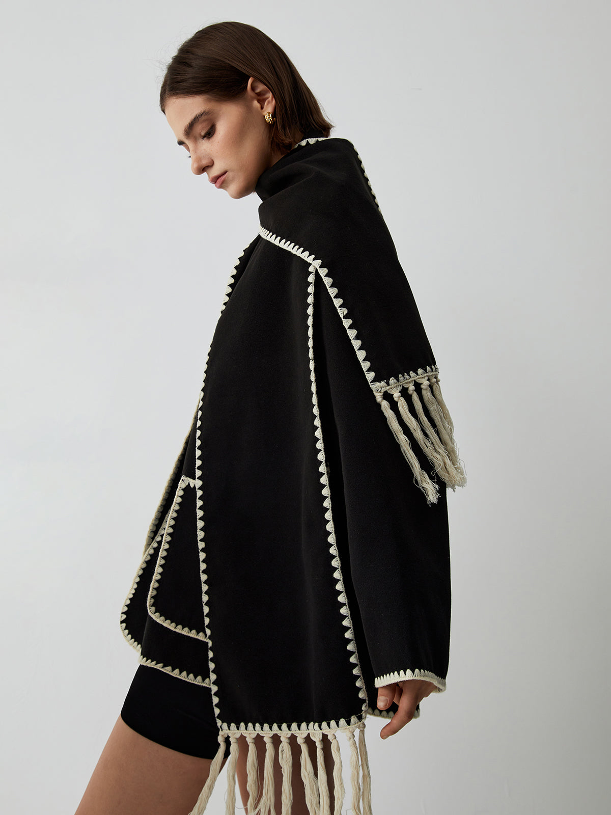 Amella | Maglione elegante con sciarpa abbinata