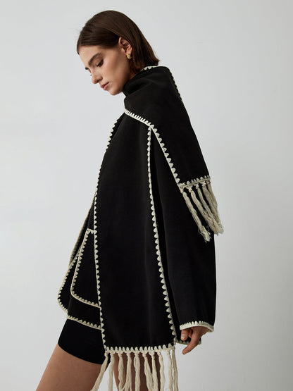 Amella | Maglione elegante con sciarpa abbinata