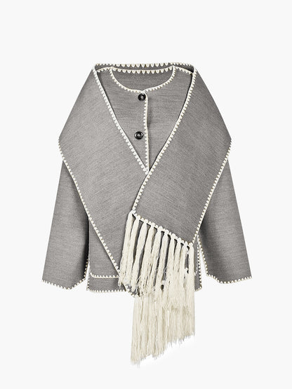 Amella | Maglione elegante con sciarpa abbinata