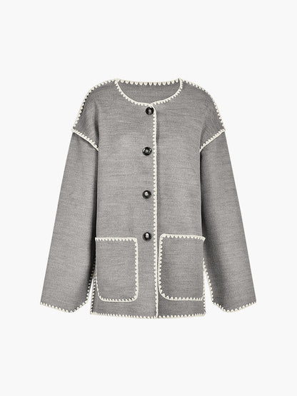 Amella | Maglione elegante con sciarpa abbinata