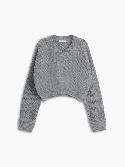 Dames Pullover V-Hals Zacht en Stijlvol