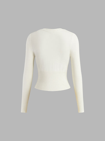 Dames Trui Gebreid Casual Elodie