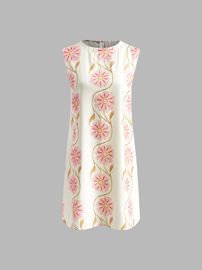 Dames Mouwloze Zomerjurk Lichtvallend Comfortabel