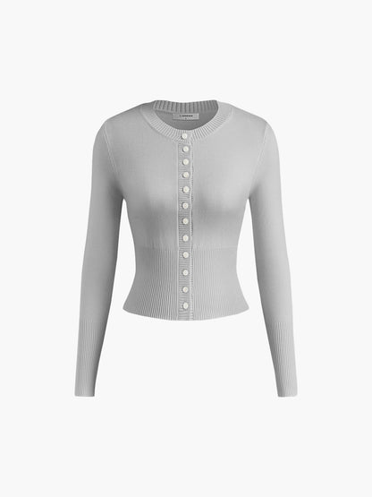 Dames Trui Gebreid Casual Elodie