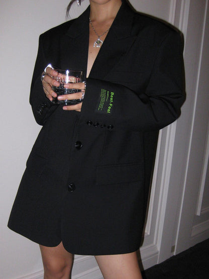 Oversized Blazer Klassieke Stijl voor Dames