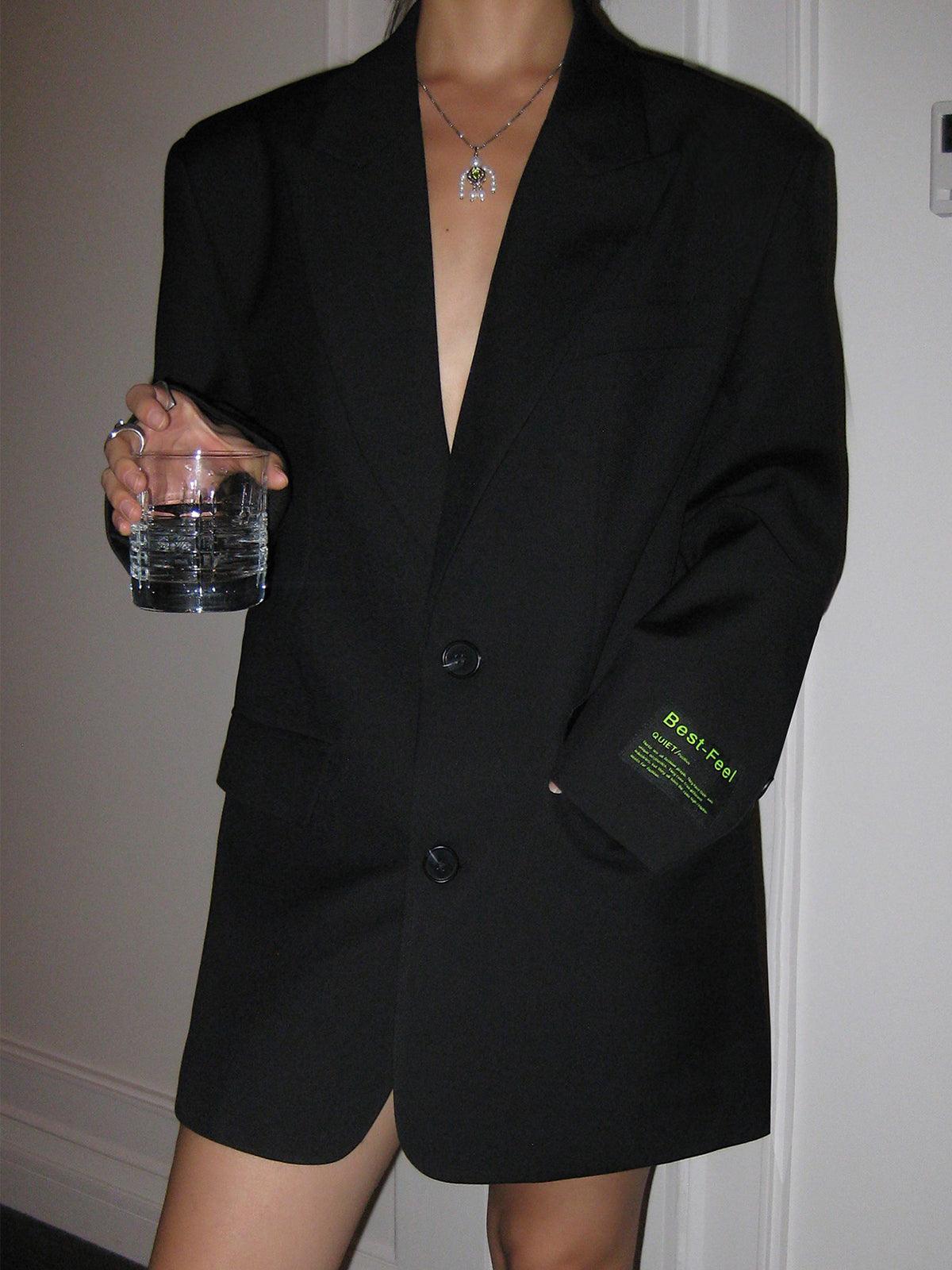 Oversized Blazer Klassieke Stijl voor Dames
