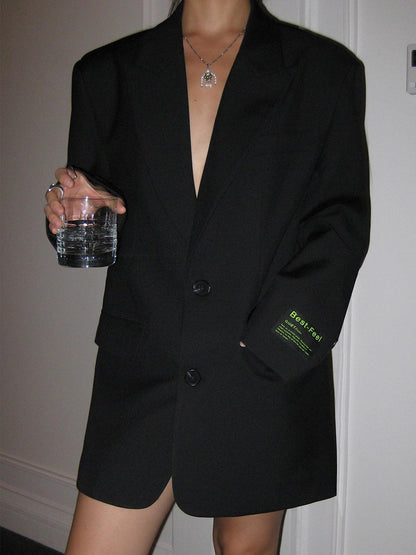 Oversized Blazer Klassieke Stijl voor Dames