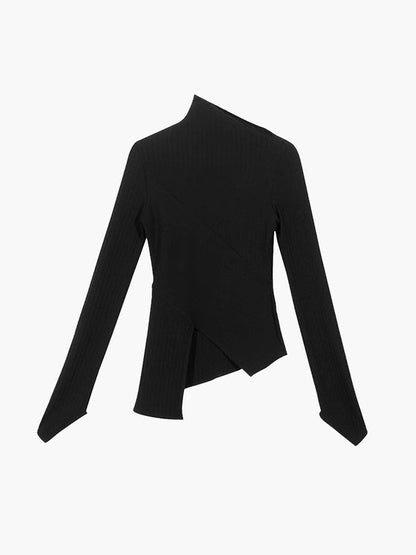 Dames Trui Asymmetrisch Snit Modieus Design