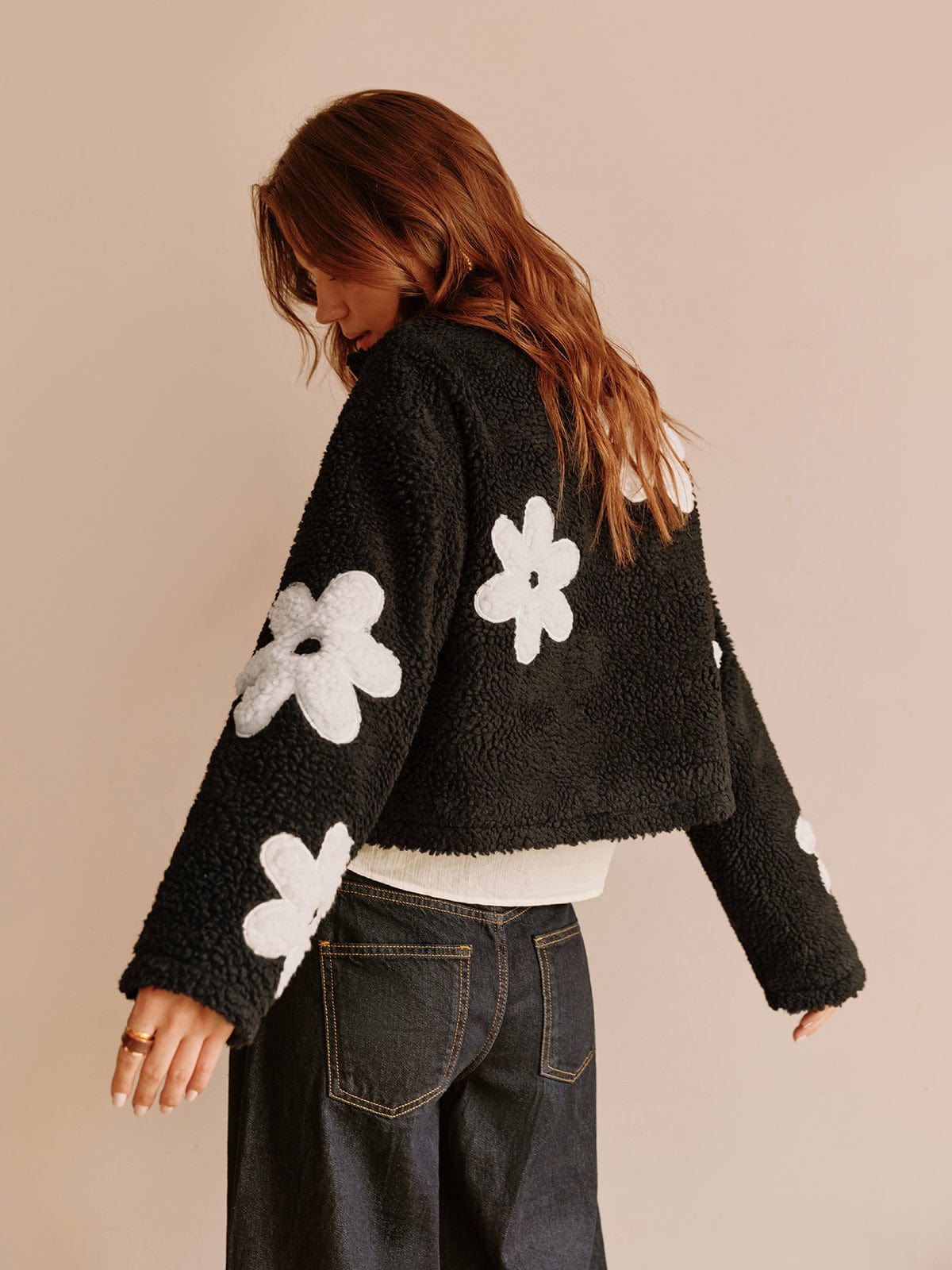 Lente Teddyjack met Bloemen voor Vrouw