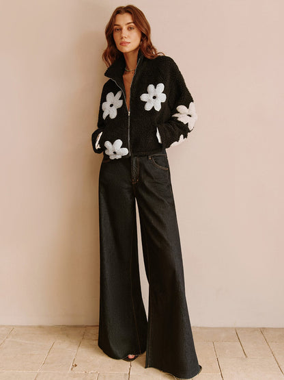 Lente Teddyjack met Bloemen voor Vrouw