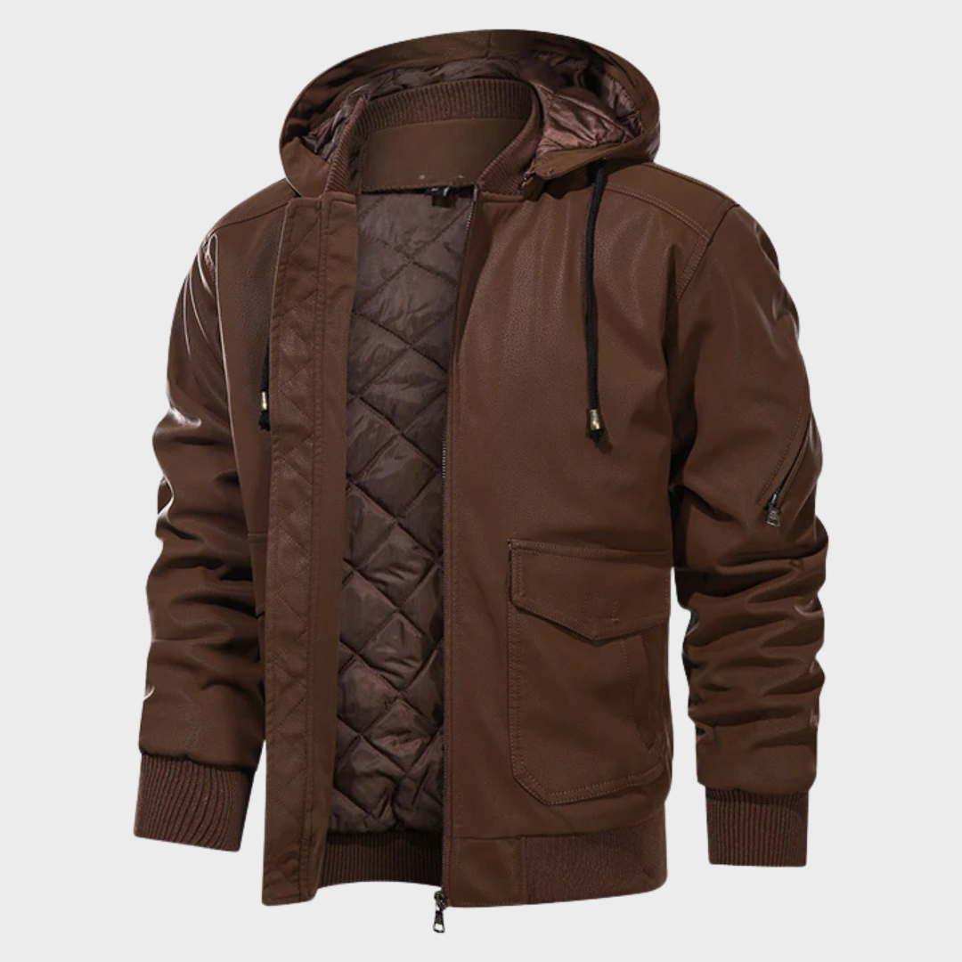 Heren Gewatteerde Hoodie Warme Jas - Mode Vibes