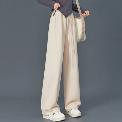 Retro Joggingbroek Vintage Stijlvol Zwart Wit