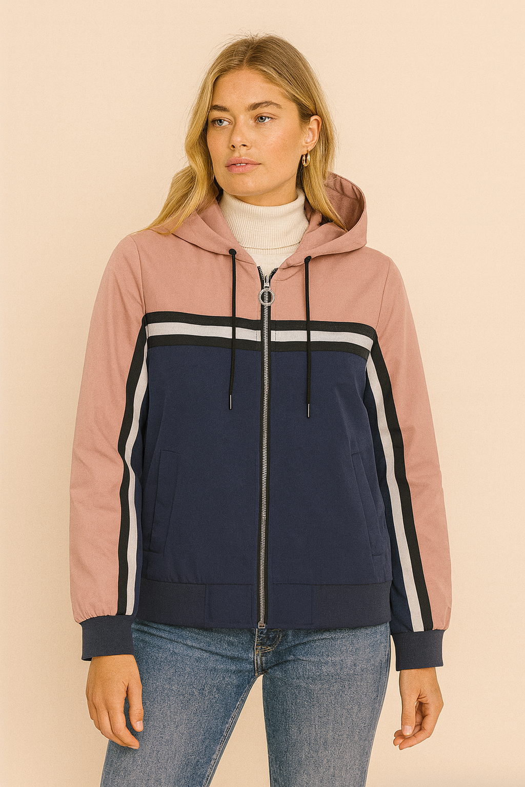 Dames Windjack Waterdichte Sportieve Jas - Mode Vibes