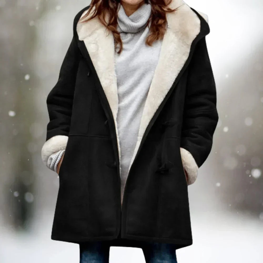 Warme Winterjas Fleurke Donzen Damesjas