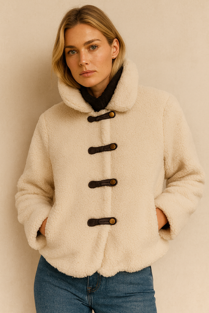Dames Teddyjas Kort Elegante Modieus Bilana - Mode Vibes