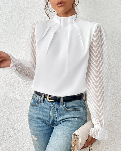 Vrouwelijke Elegante Boaz Blouse