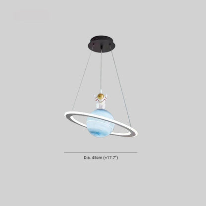 Kinderkamer LED Hanglamp CosmoGlow Zacht Licht