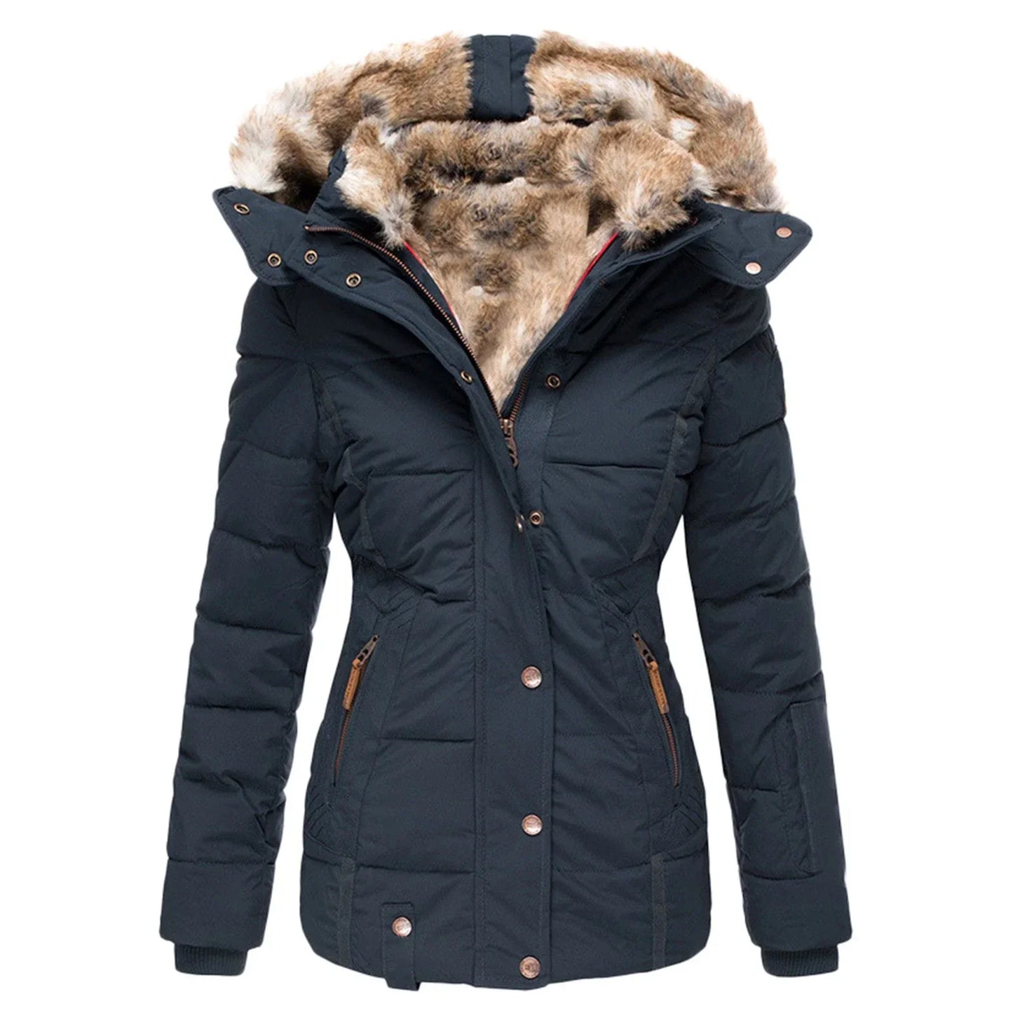 Anna Marins Winterjas – Stijlvolle en Warme Damesjas voor Koude Winterdagen