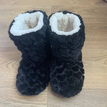 Hoge Pantoffels Warm en Zacht voor Dames