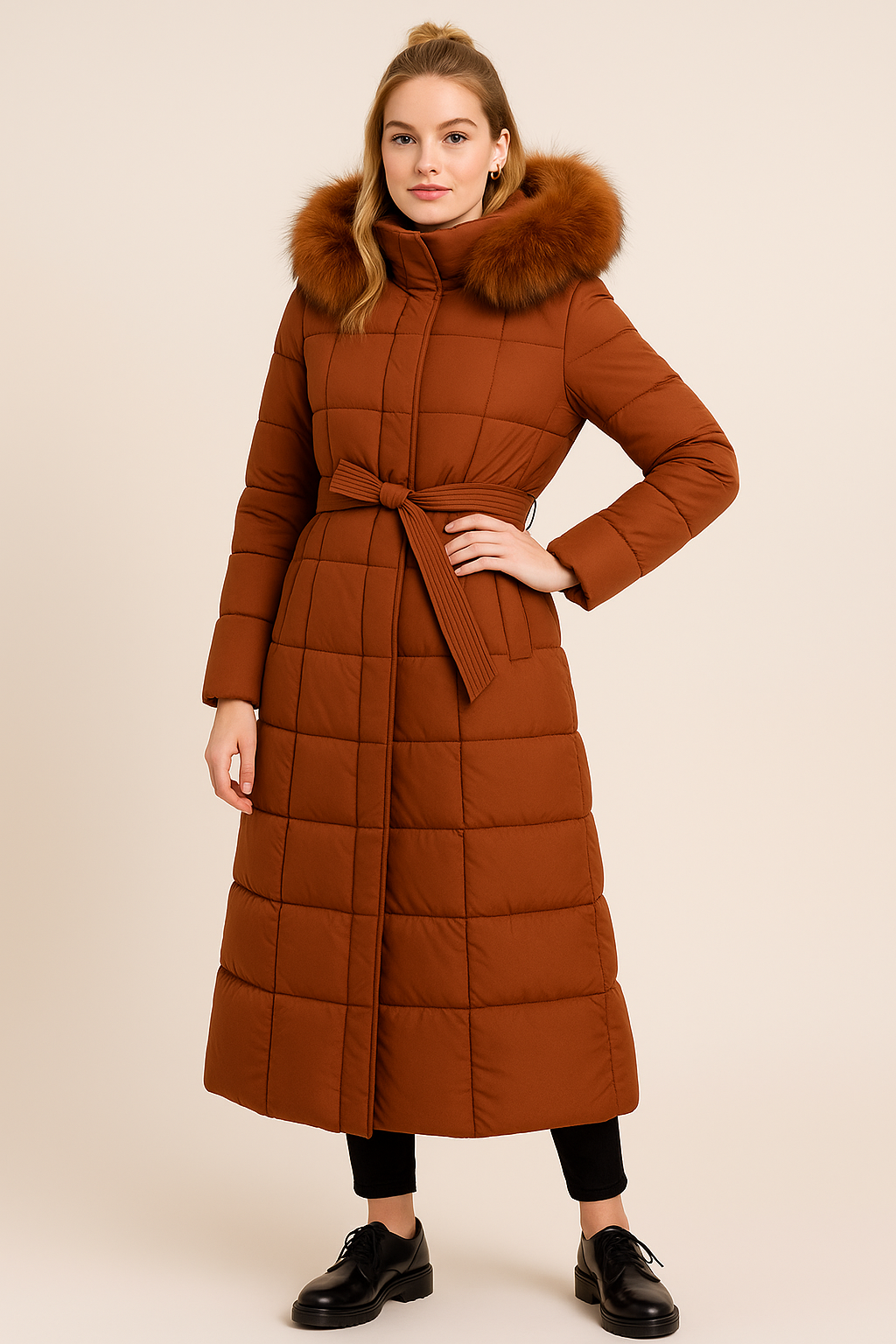 Dames Parka Winterjas Lange Warme Donzen Jas - Mode Vibes