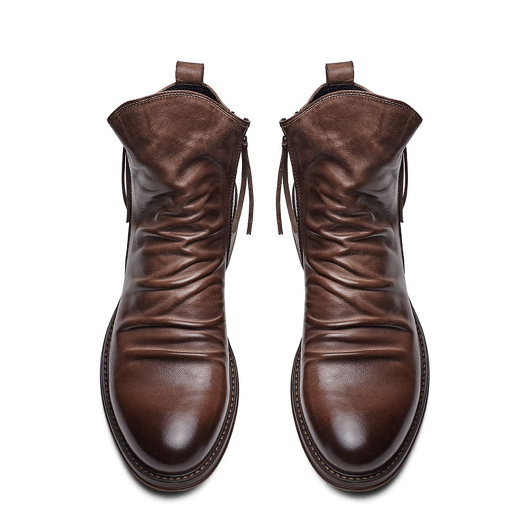 Leren Chelsea Boots Klassiek Design voor Mannen