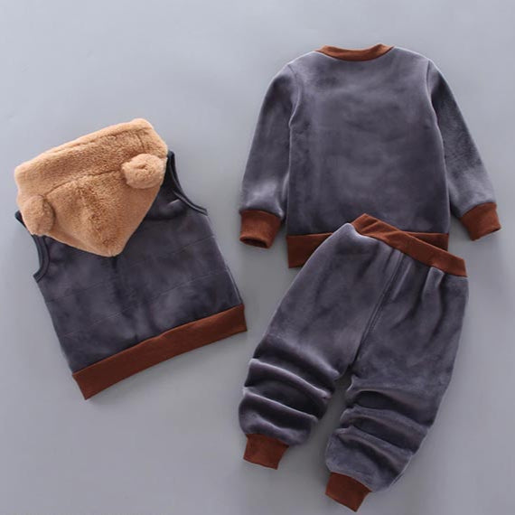 Baby- en Peuterset Berenmotief 3-Delig BearHugs